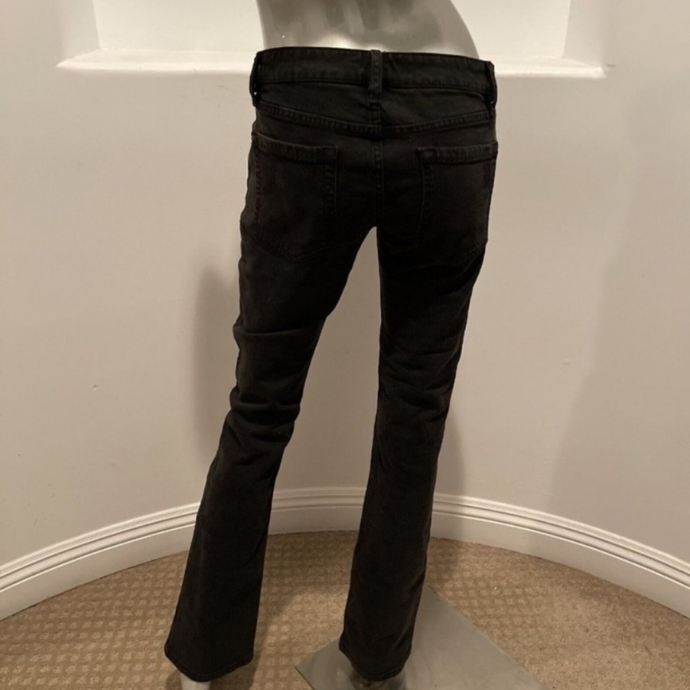 BCBGMAXAZRIA Agnes Low Rise Bootcut Jeans Black Size 27 - Picture 5 of 12